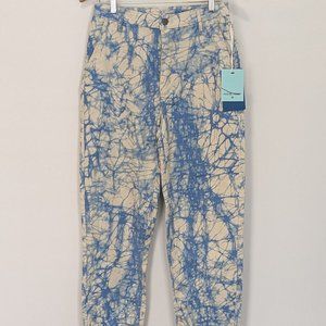 NWT Rachel Comey x Target Tie Dye Hi Rise Jeans Size 6
